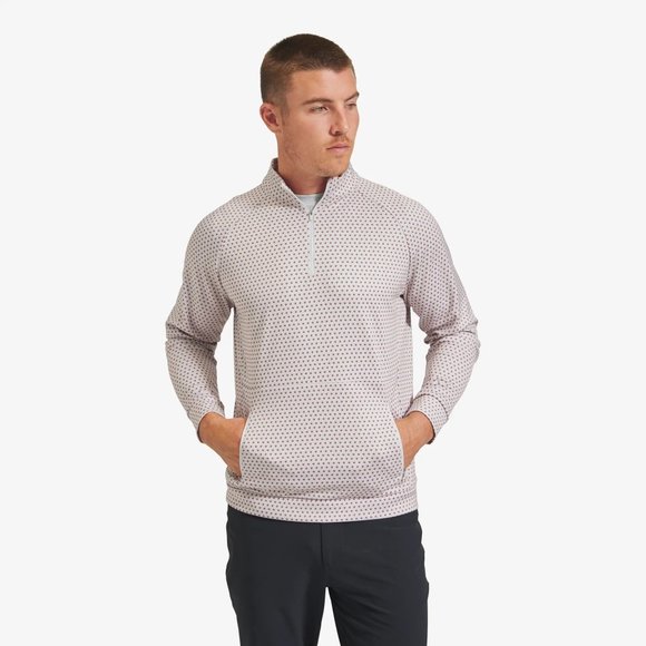 Mizzen Main Versa Quarter Zip Pullover Sweatshirt Grey Polo Pockets XXL 2XL - Picture 5 of 16